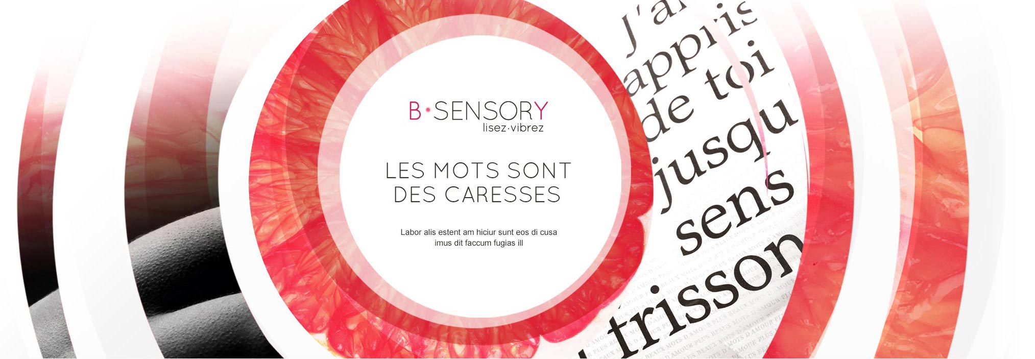 les mots sont des caresses