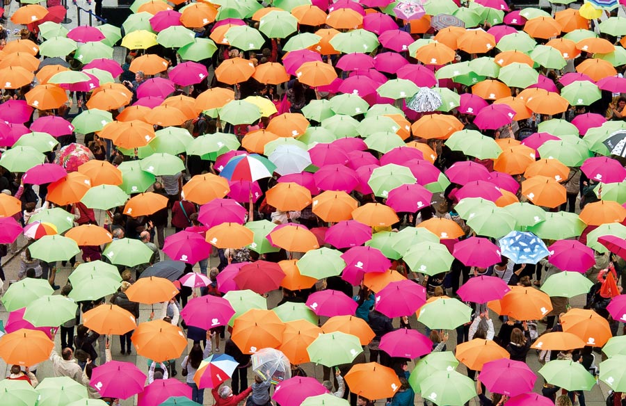 Les parapluies de Brest