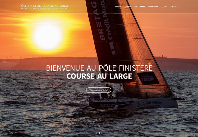 Site internet de Finistère Course au large