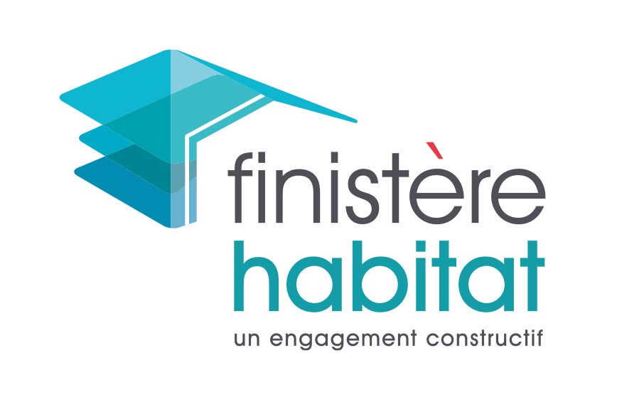 identité graphique de Finistère Habitat