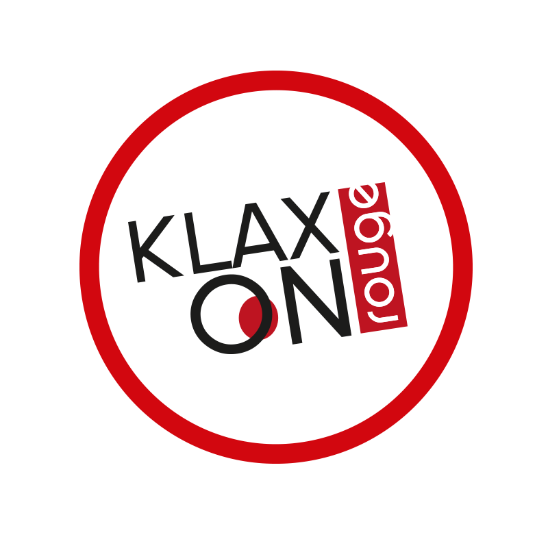 logo klaxon rouge