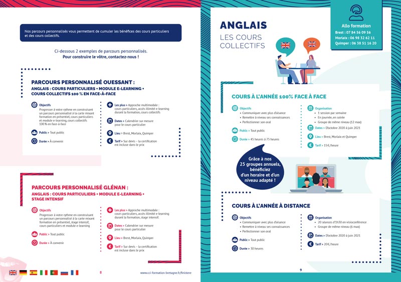 catalogue langues CCI
