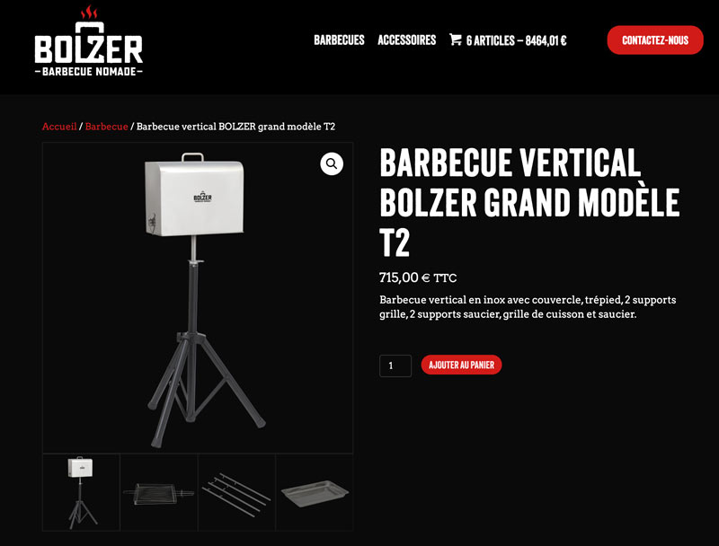 Boutique e-commerce wordpress