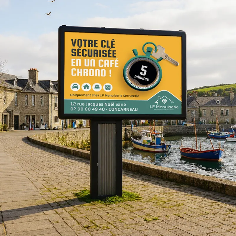 Affiche 4x30 Concarneau